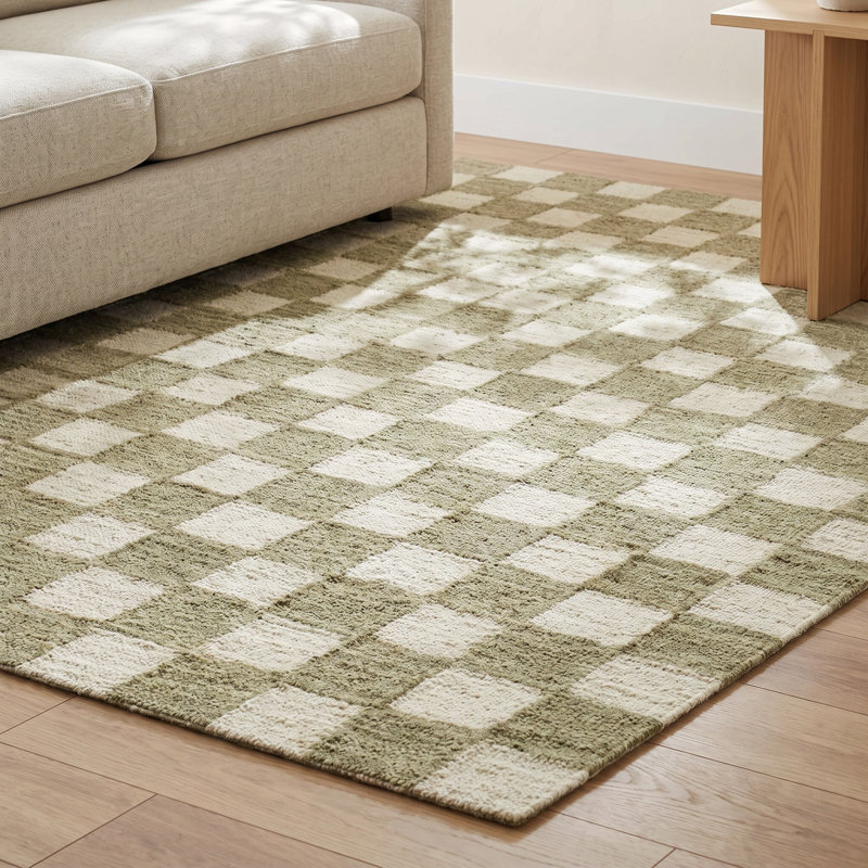 Wright Handmade Rug, Rectangle 6' x 9'