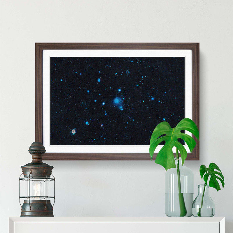 Out of Space Vol.10 - Picture Frame Graphic Art Print, Walnut Framed, 62cm H x 87cm W x 2cm D