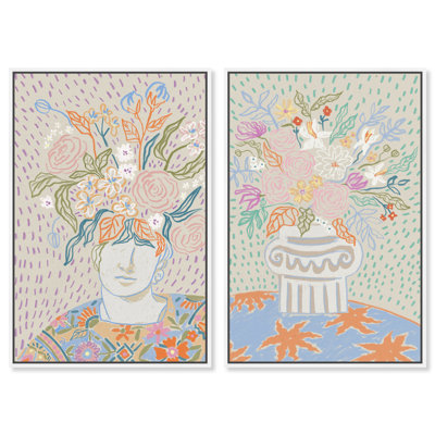 Summer Flourish Set Set by Oliver Gal