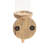 Shae 13" Modern Wood Wall Sconce-109049434