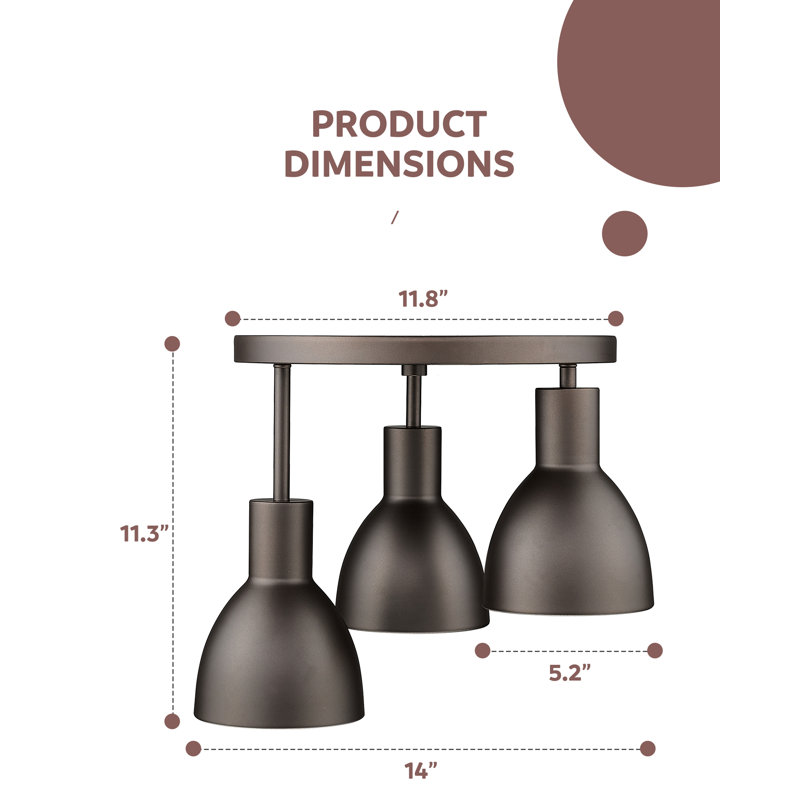 Ludvik Semi Flush Mount