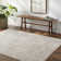 Catinella Machine Woven Polyester Area Rug in Brown/Cream