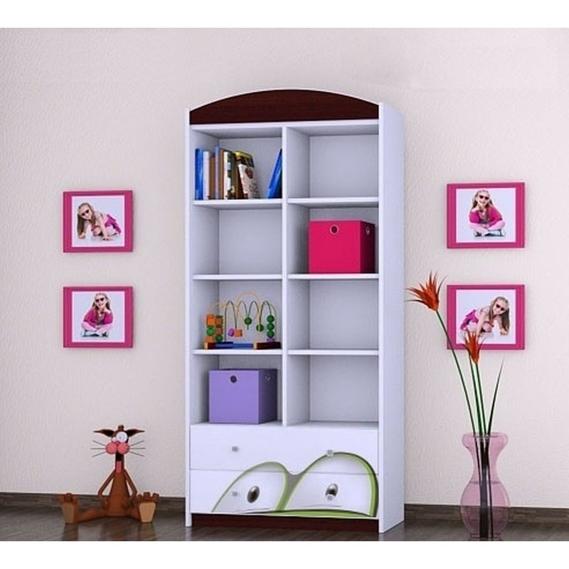Emery 183cm H X 88cm W Kids Cube, Wenge