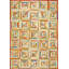 Hand Hooked Wool Geometric Area Rug