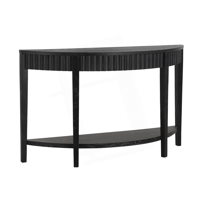 Elegant Half-Moon Entryway Table