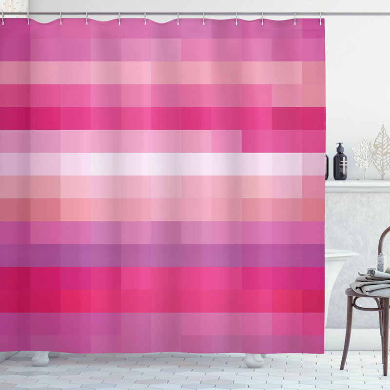 Shower Curtain with Hooks Included