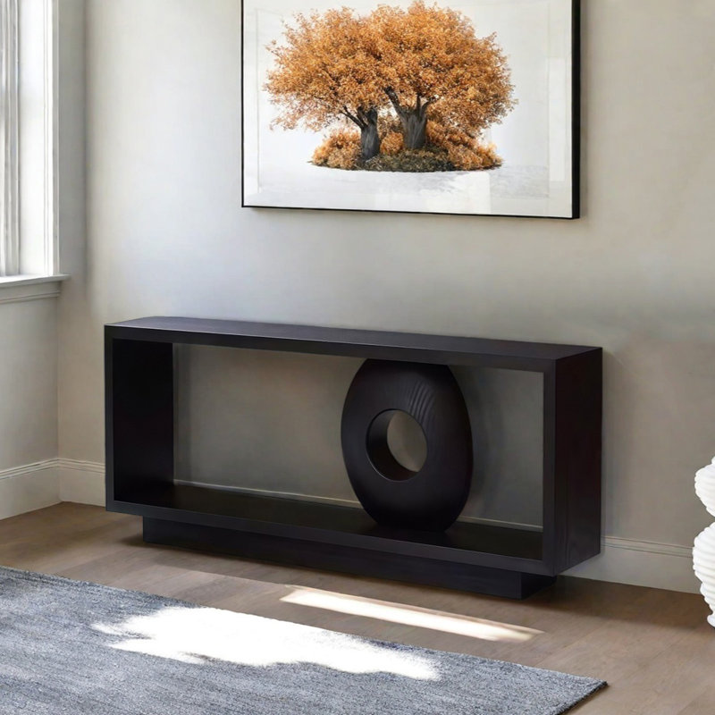 Console Modern Minimalist Art, H 23,62 po x l 70,87 po x P 15,75 po, Noir