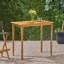 Table de bar d'extérieur rectangulaire en bois d'acacia minimaliste - finition teck-751605703