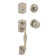 Wesley Style Handleset with Alcott  Knob