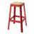 Armless Bar Stool With Crossbar Support-1216575590