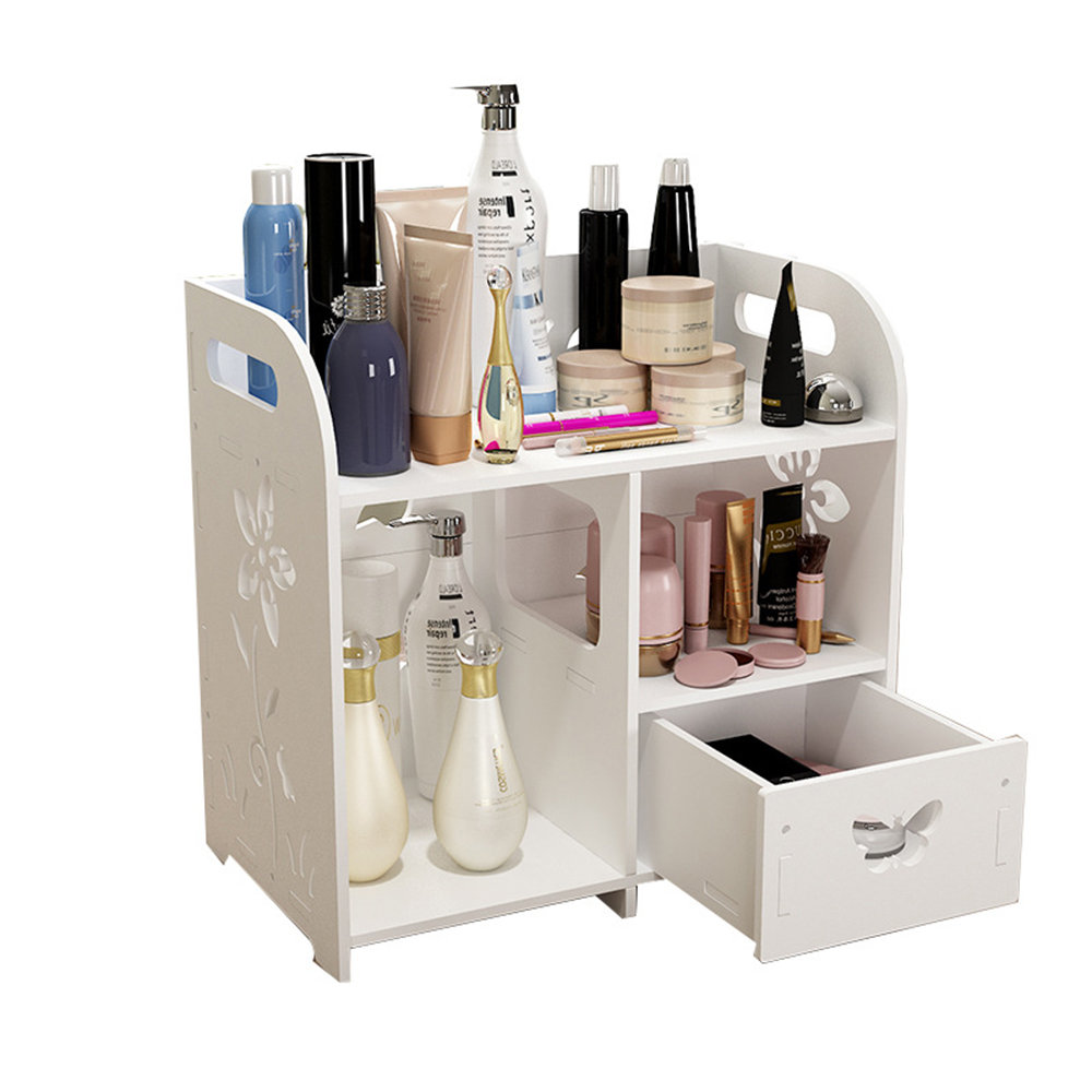 Makeup Organizer Storage Rack Skincare Cosmetic Shelf Unit for Vanity Countertop