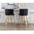 Lalo Upholstered Counter Stool with Metal Frame-2019579574