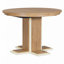 Table de salle à manger extensible avec une rallonge centrale de 16 pouces-1974310215