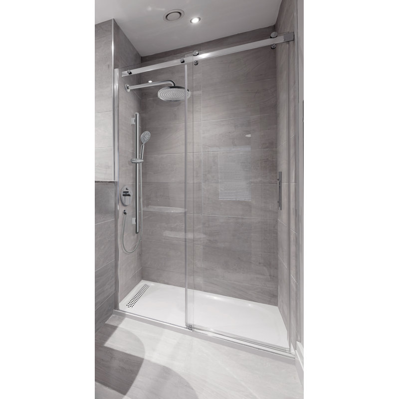 Vienna Complete Shower System with Rough in-Valve, Chrome