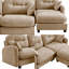 Canapé modulaire en L avec repose-pieds Chenille-521556247