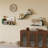 Floating Shelves, Wall Shelf, Set Of 3 Wall Mounted Metal Shelves With Unique Design For Wall Storage, Book Shelf, Display Shelves Green