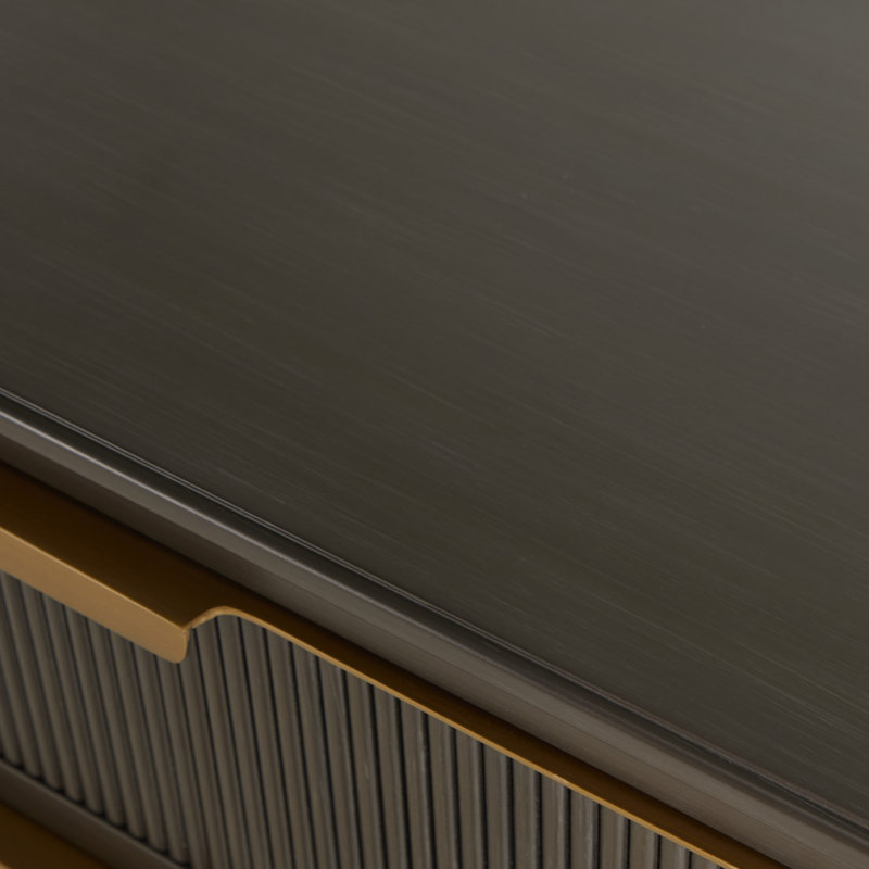 Riggs Chest - Dark, Sesame Black, Stained Brass