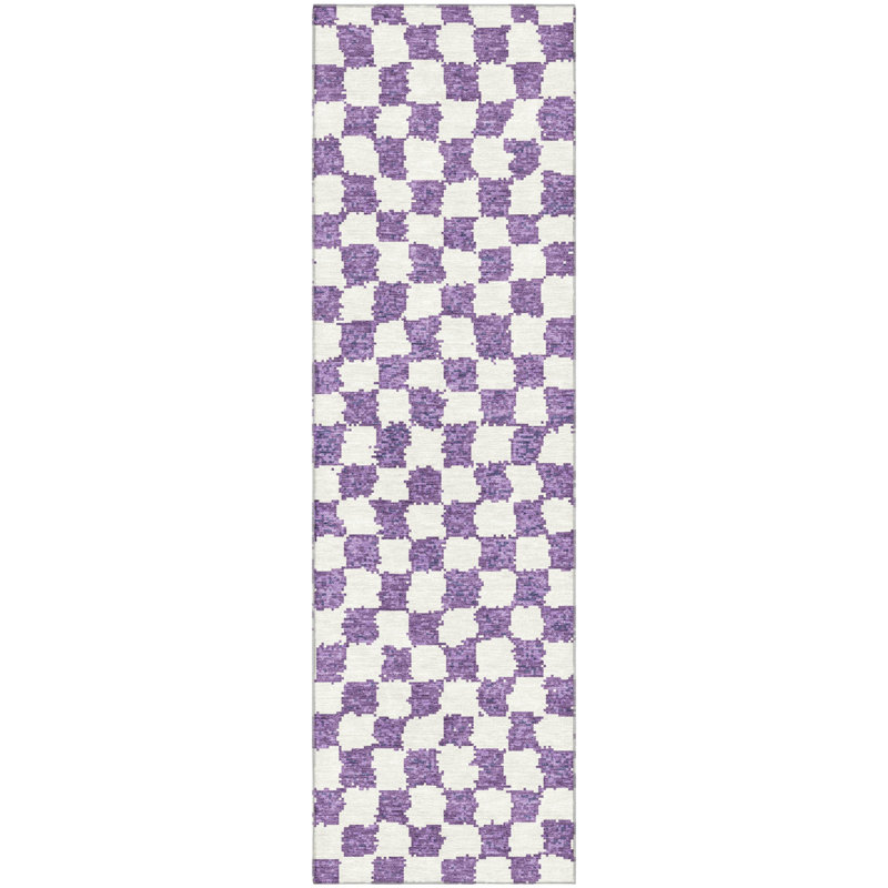 Premium Machine Washable Millbrook AMF1958 Geometric Rug, Runner 2'3" x 7'6"