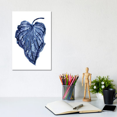 Indigo Palm III by Melonie Miller - Wrapped Canvas Gallery-Wrapped Canvas Giclée