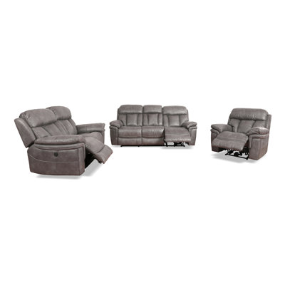 Ensemble de salon inclinable 3 pièces Chivers