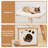Multi-Layer Plush Cushioned Cat Tree