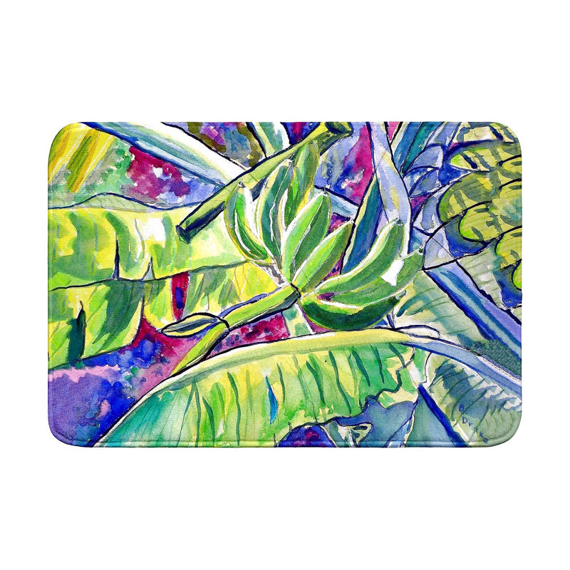 Tapis de bain Bananas, L 36 po x l 24 po