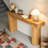 63" Solid Wood Console Table