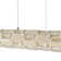 Rustica Crystal Dimmable CCT LED Chrome Chandelier