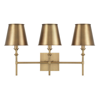 Eboni 3 - Light Dimmable Vanity Light