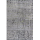 Abstract Flatweave Gray Area Rug