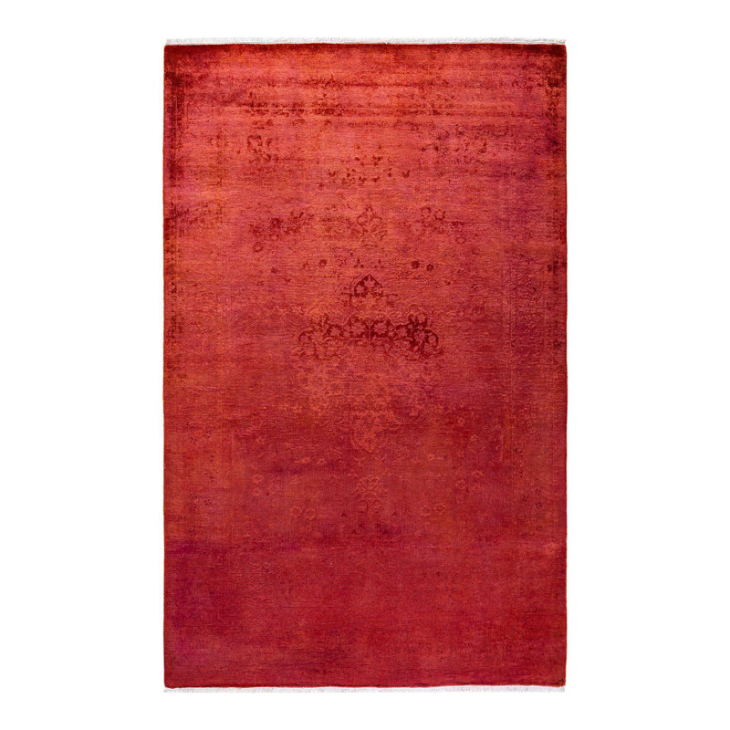 Dallis One-of-a-Kind 4' 0" x 6' 4" Hand Knotted Area Rug