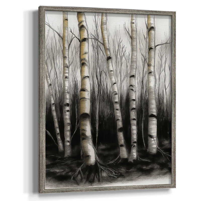 LANDSCAPES Series XVIII, reproduction encadrée - bois massif, H 11 po x l 9 po