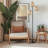 Industrial Black Metal Tree LED Floor Lamp