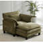 Fauteuil d'appoint surdimensionné avec repose-pieds-1405051997