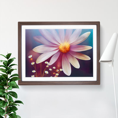 Adorable Daisy Flower - Framed Print