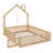 Wood House Platform Bed With Guardrail-878043040
