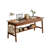 Quartes 3 Piece Solid Wood Writing Desk Office Set