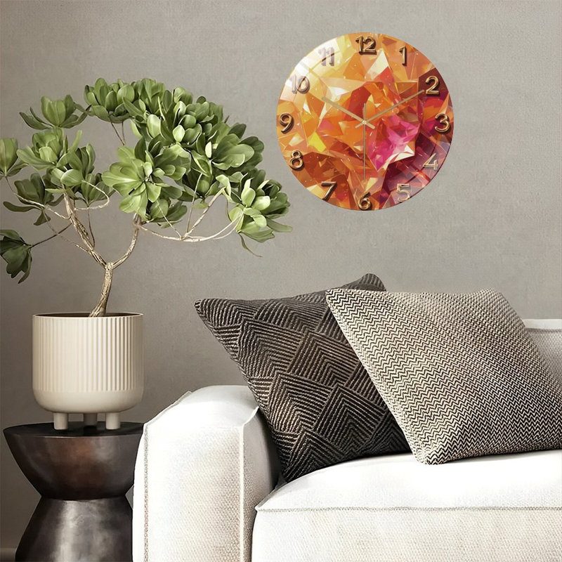 Horloge murale 12 po