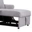 Fauteuil convertible en chenille Eloria-116844535