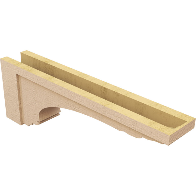Bois de cèdre brut Warren, H 12 po x l 6 po x P 36 po