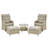 Sighburgh 2 Seater Rattan Conversation Set