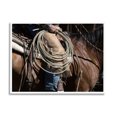 " Southwestern Cowboy And Lasso " by Lisa Dearing
