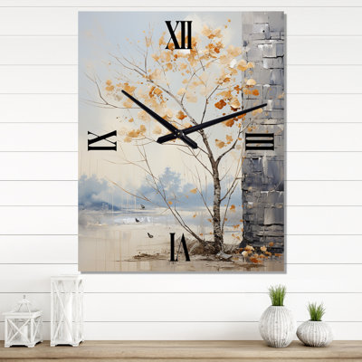 Bakhita - Tree Maple Wall Clock