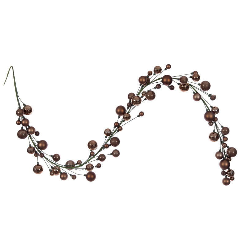 Guirlande de 6 pi Vickerman., Moka