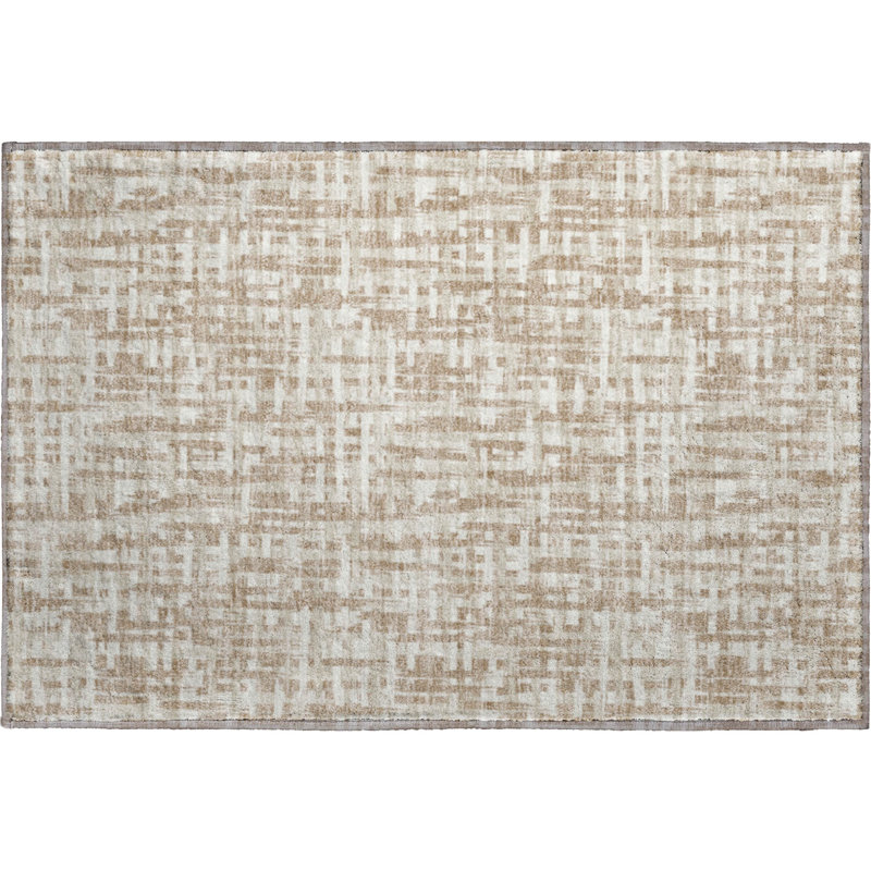 Premium Machine Washable Crumley AMF1059 Lines Rug_AMF1059TA, Rectangle 1'8" x 2'6"