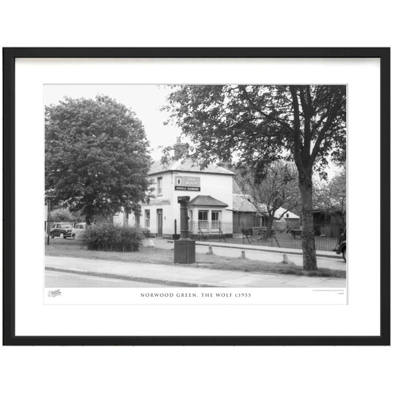 Norwood Green, The Wolf C1955 by Francis Frith - Single Picture Frame Print, 28cm H x 36cm W x 2.3cm D