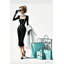 «Graceful Luxe: Tiffany-Inspired Fashionista», art mural sur toile-108833942