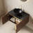 30" bathroom vanity with ceramic sink