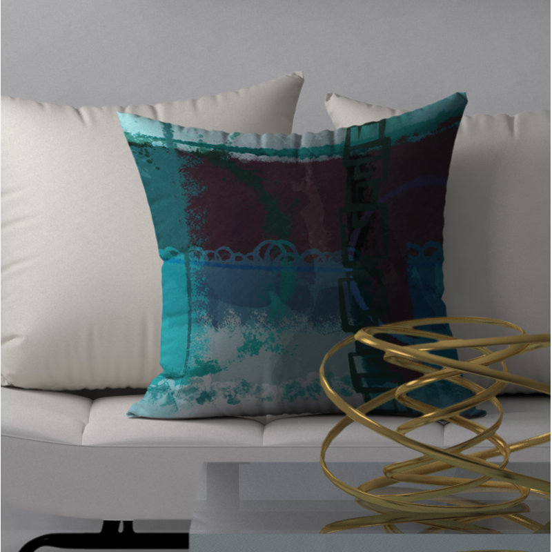 Housse de coussin carrée/insert, 24" X 24"