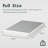1500lb Heavy Duty metal box spring - 6-inch full box spring ,Noise-Free Mattress Foundation with Removable Washable Cover, Tool-Free Assembly-114031201